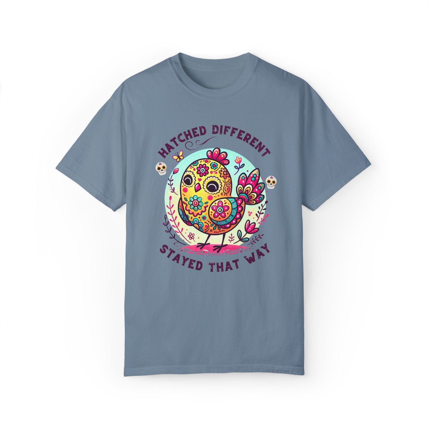 Just a Girl Who Loves Chickens Hens and Wildflowers T Shirt