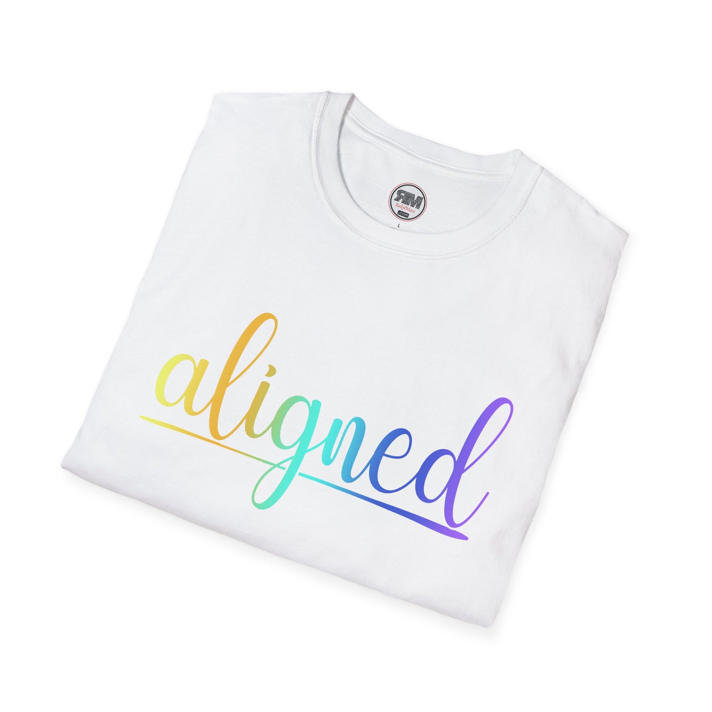 Aligned Ombre Unisex Tee
