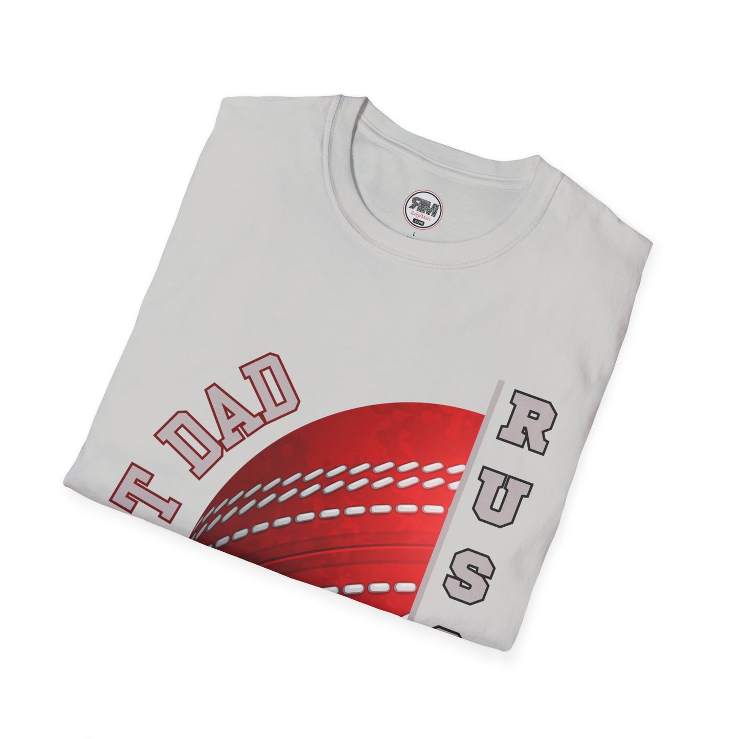 Personalised Cricket Dad T Shirt, Custom Name Gift, Unique Father’s Day Tee
