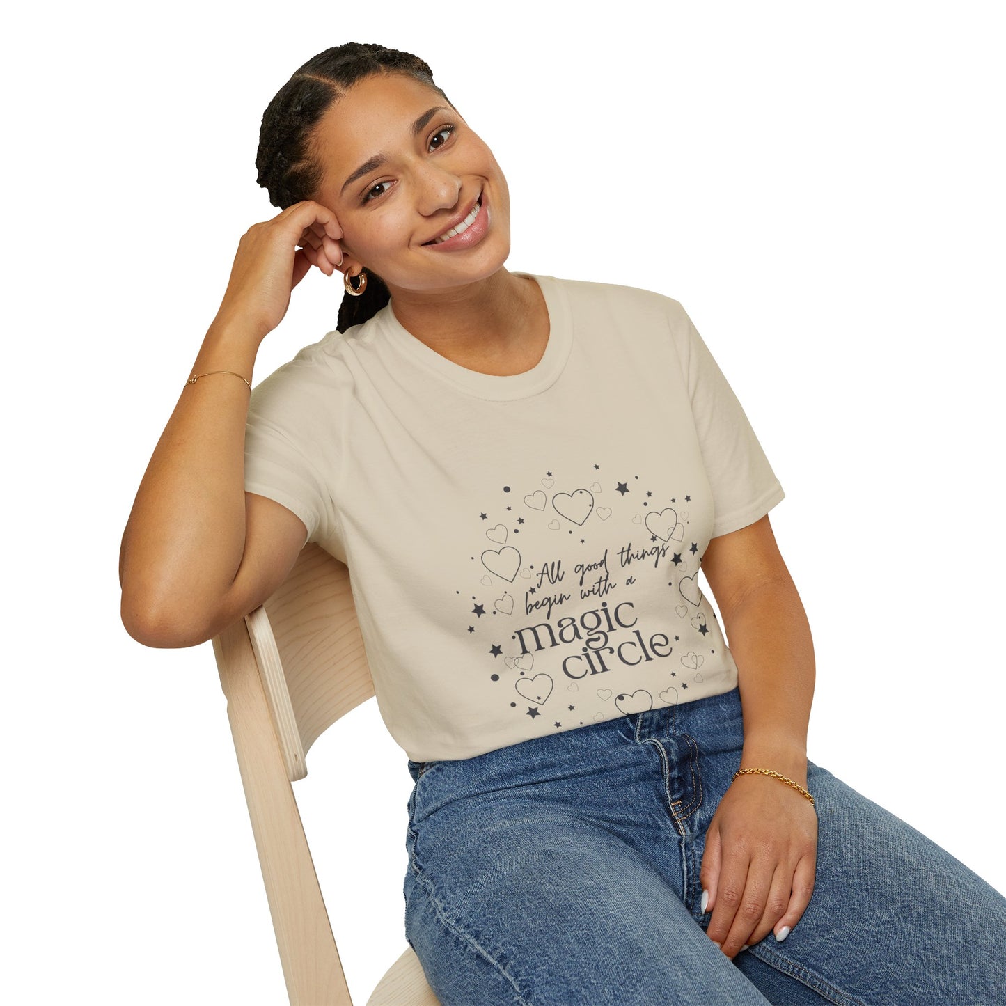 Magic Circle Crochet Addict Tee