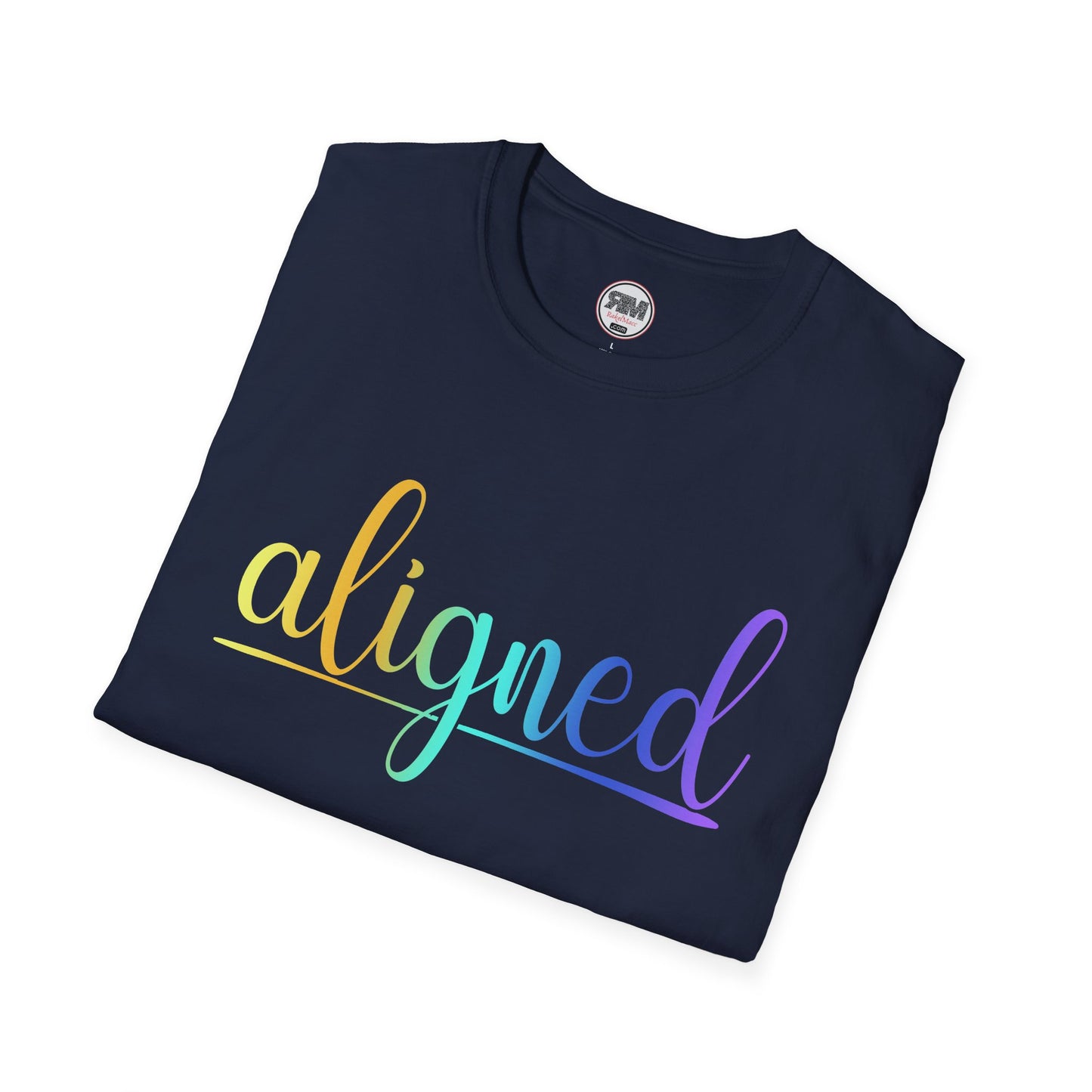 Aligned Ombre Unisex Tee