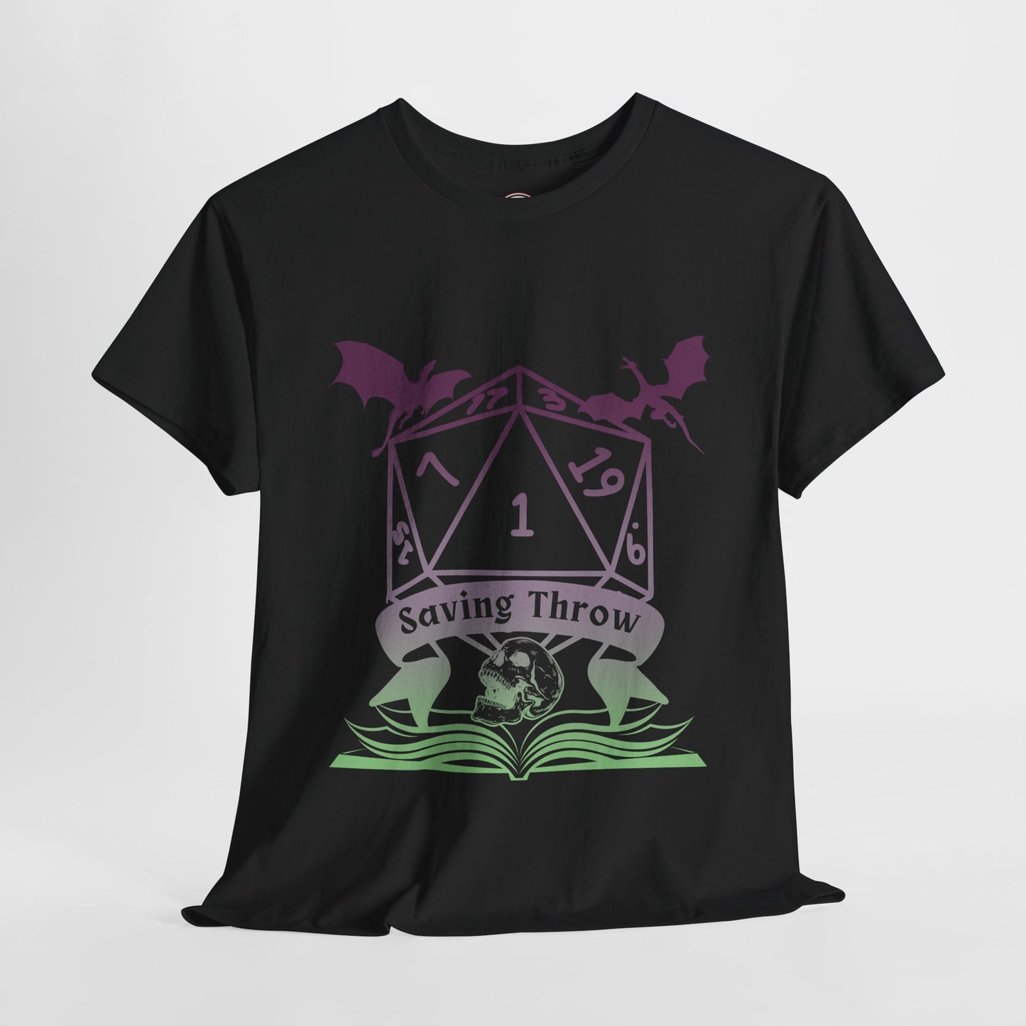 Dungeons and Dragons Saving Throw One DND Nerdy Unisex Thirt