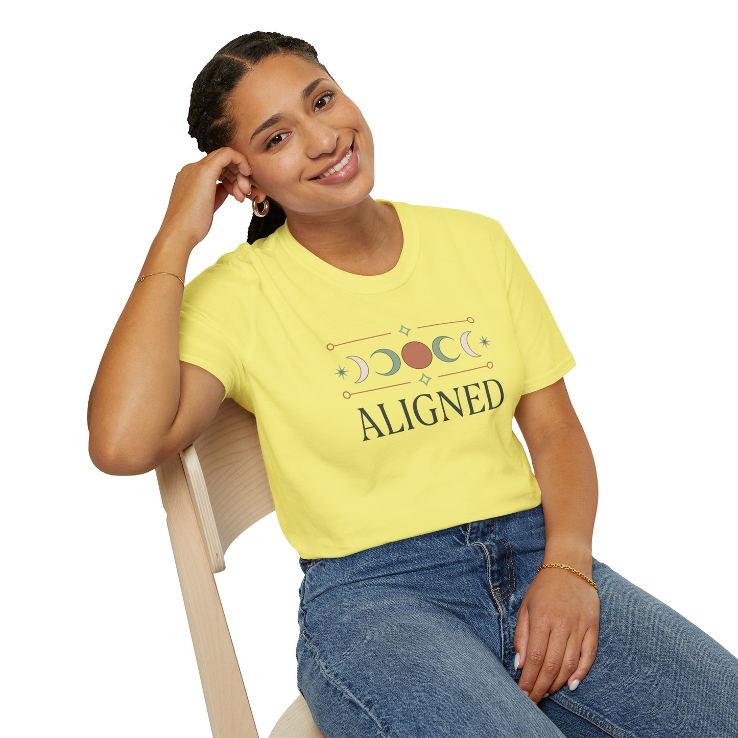 Aligned Moon Phase Unisex Tee