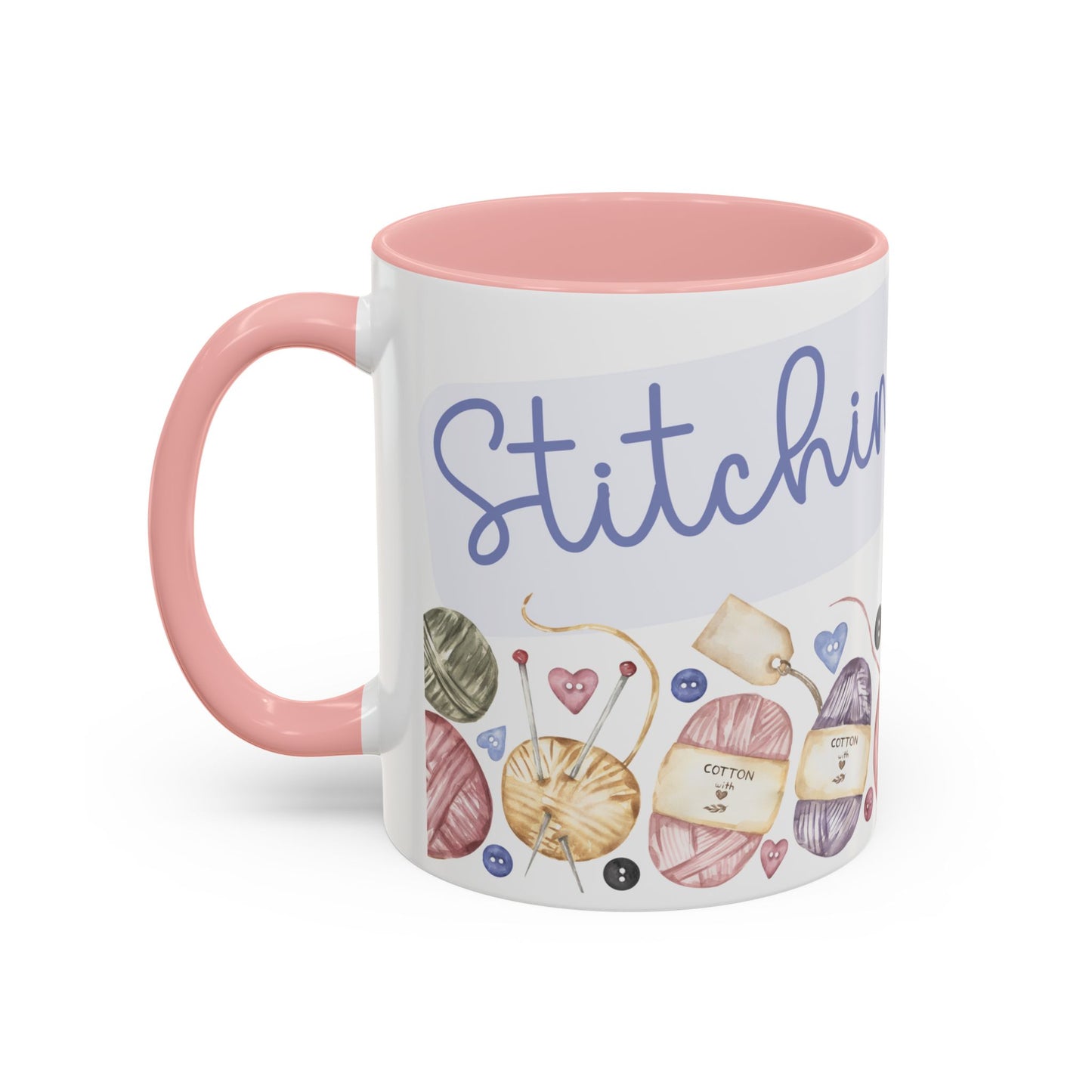 Stitching Mama Coffee Mug, Gift for Sewing Mom, Sewist Coffee Cup