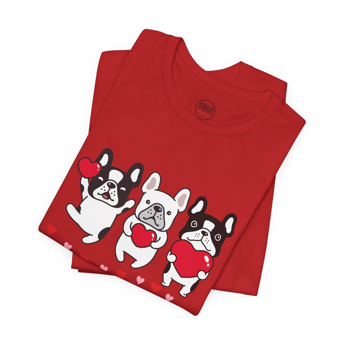 French Bulldogs Valentines Day T Shirt, Cute Frenchie Love Tee