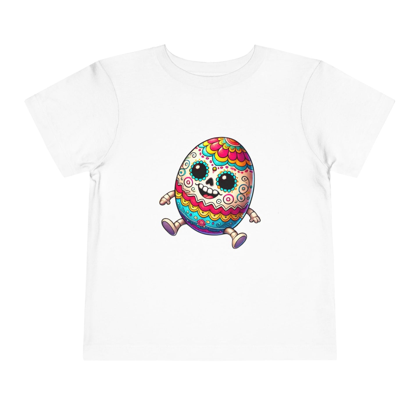 Calavera Sugar Skull Easter Egg Kid's Tshirt