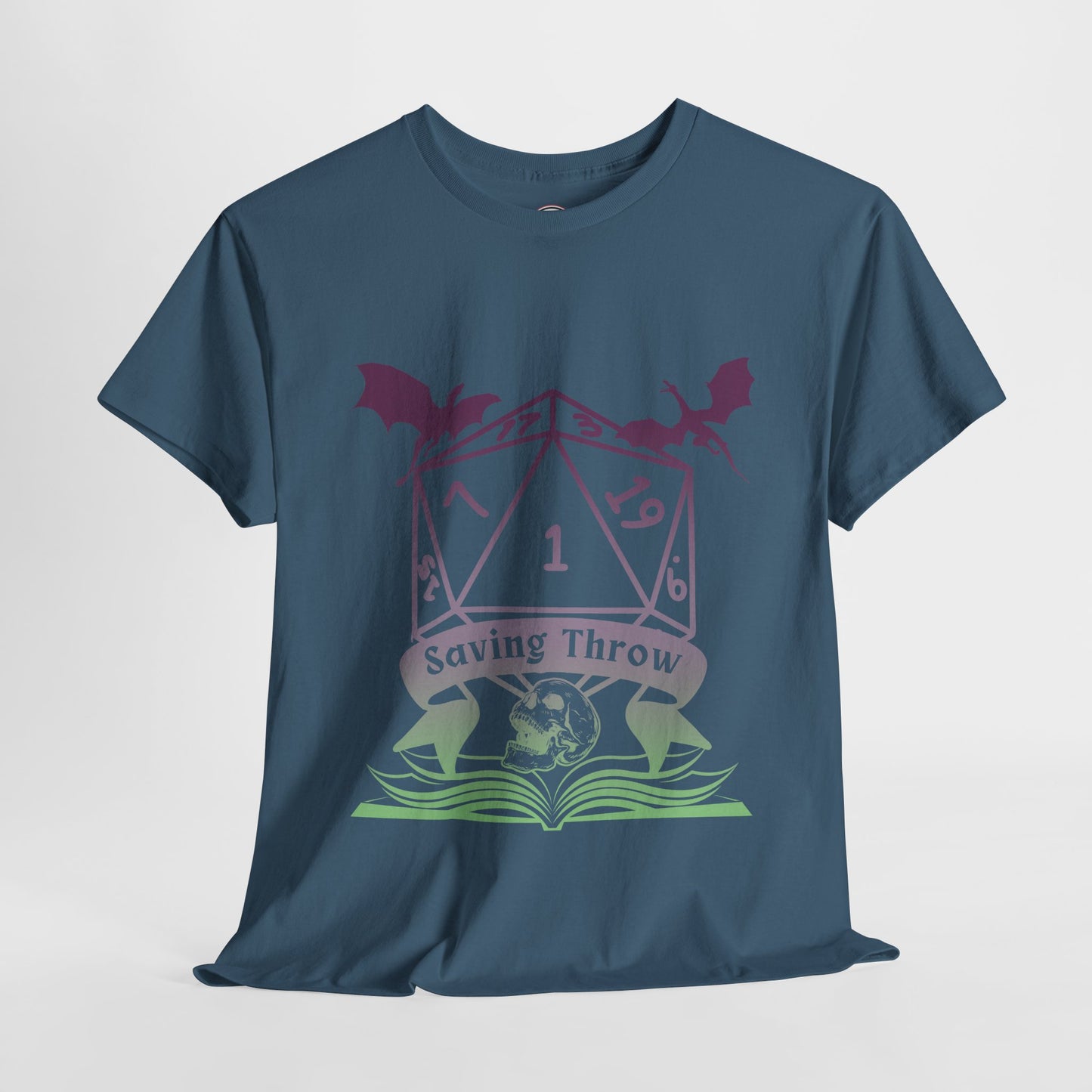 Dungeons and Dragons Saving Throw One DND Nerdy Unisex Thirt