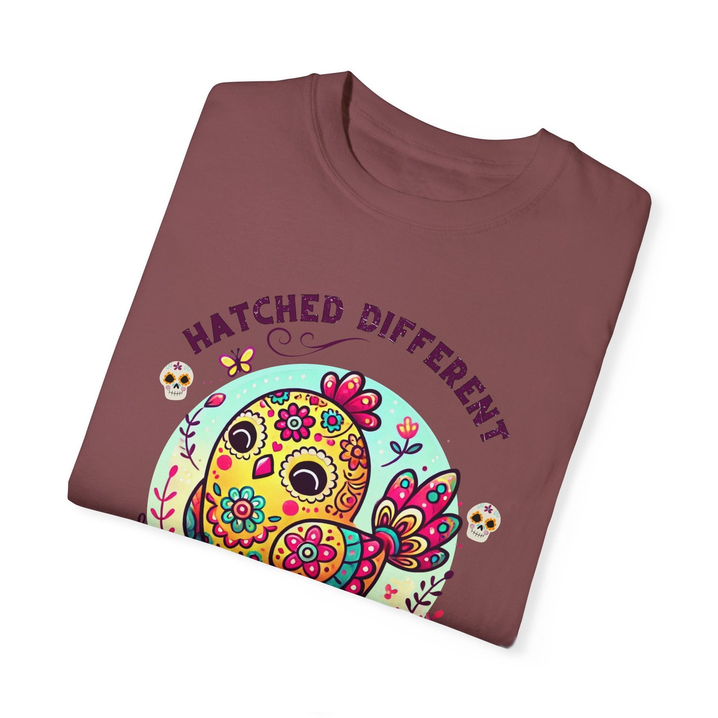 Just a Girl Who Loves Chickens Hens and Wildflowers T Shirt