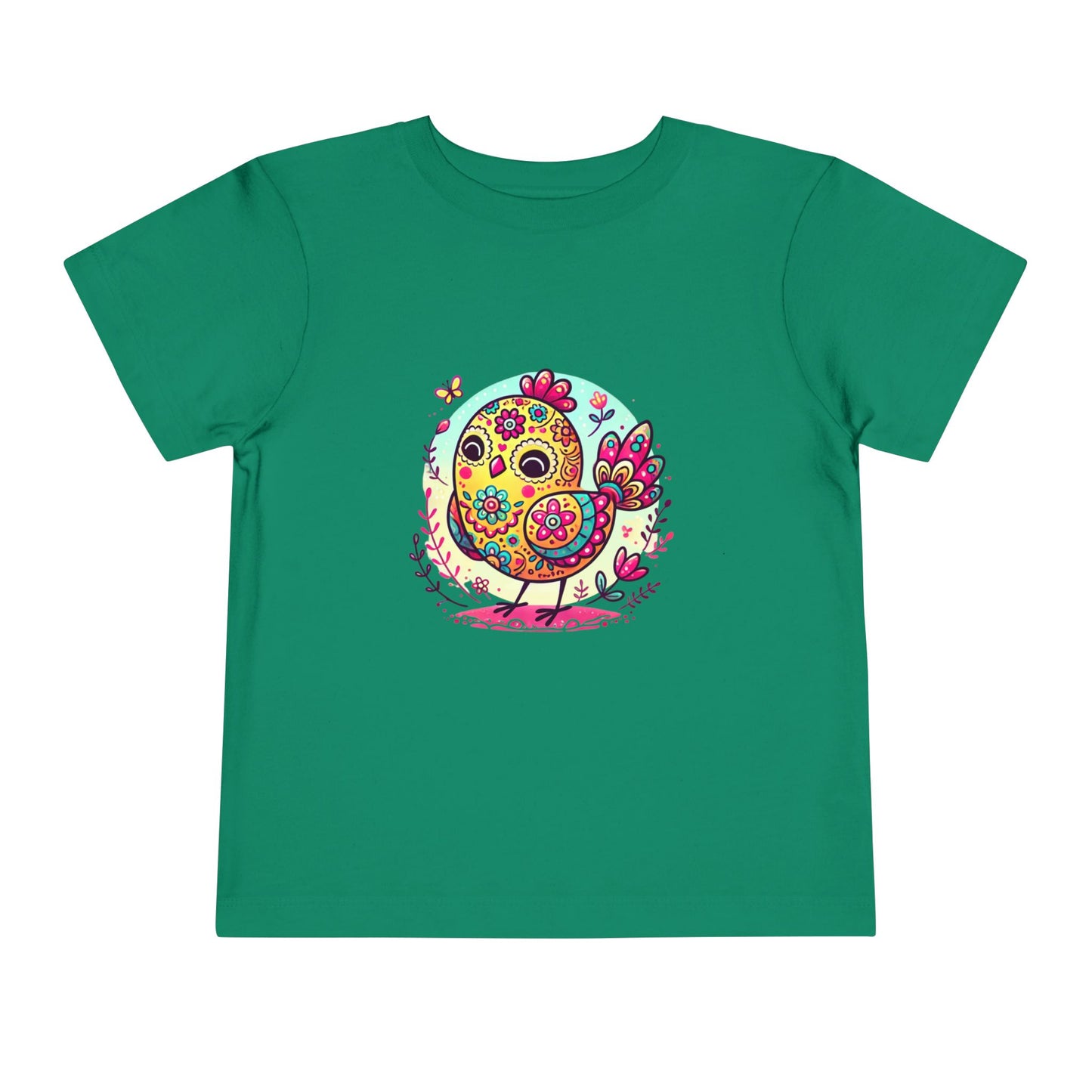Calavera Sugar Skull Easter Chick Kid's Tshirt