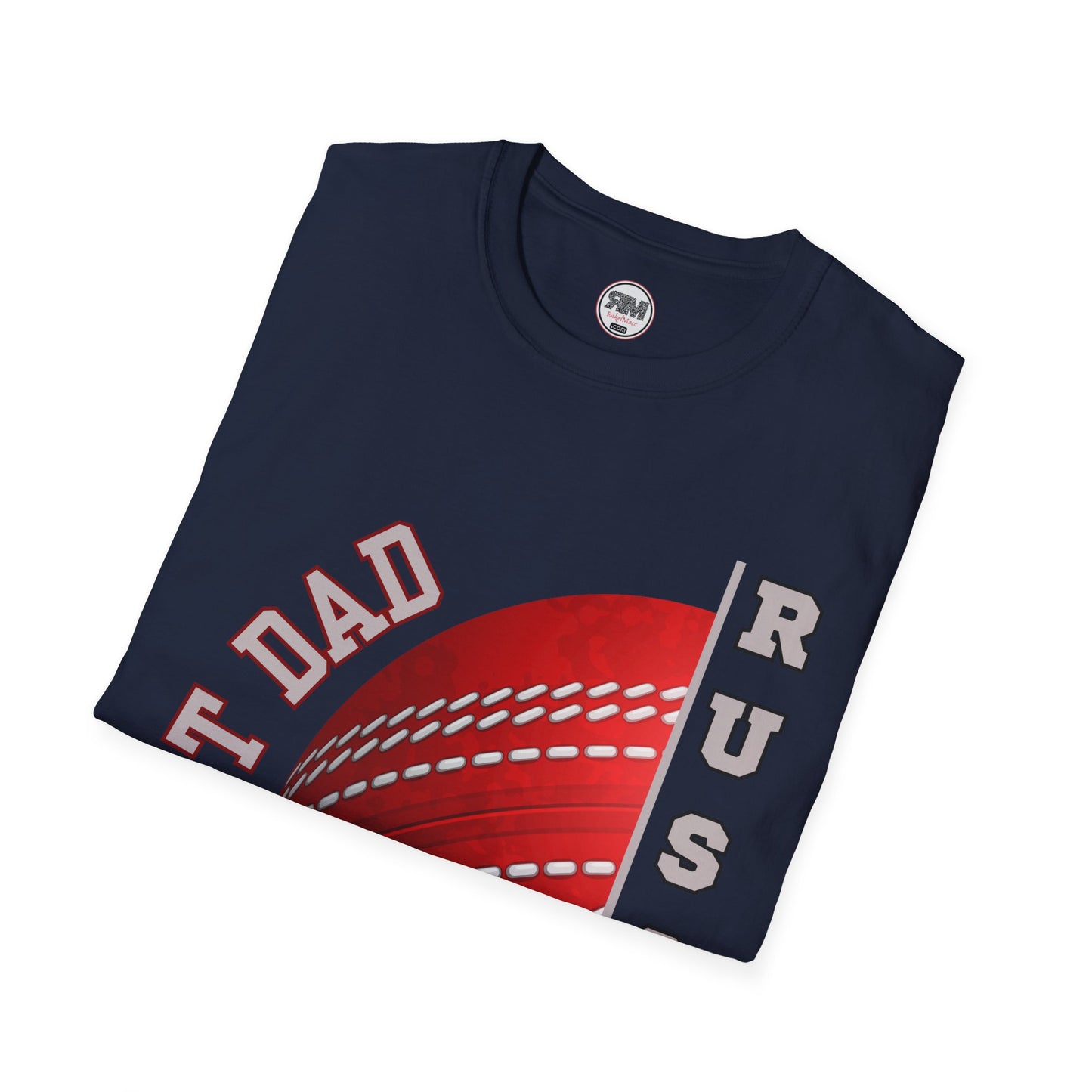 Personalised Cricket Dad T Shirt, Custom Name Gift, Unique Father’s Day Tee