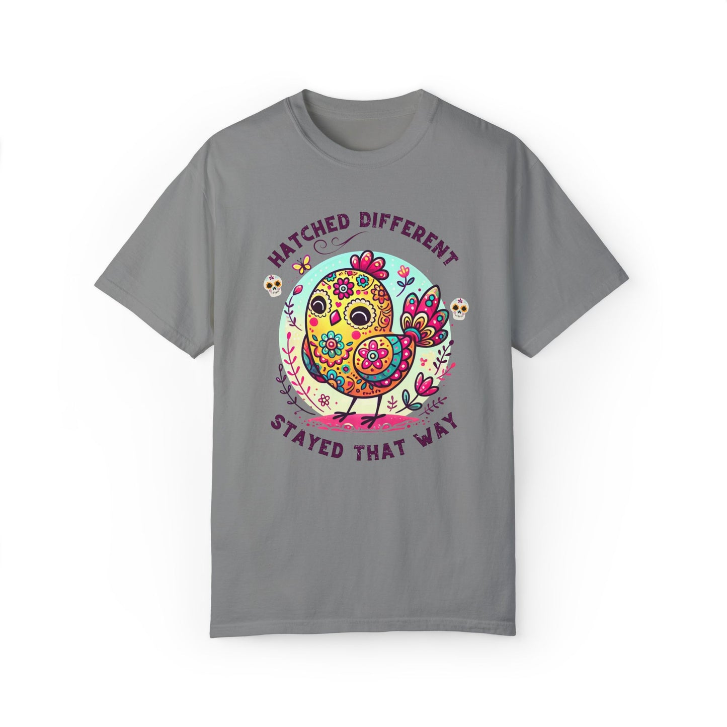 Just a Girl Who Loves Chickens Hens and Wildflowers T Shirt