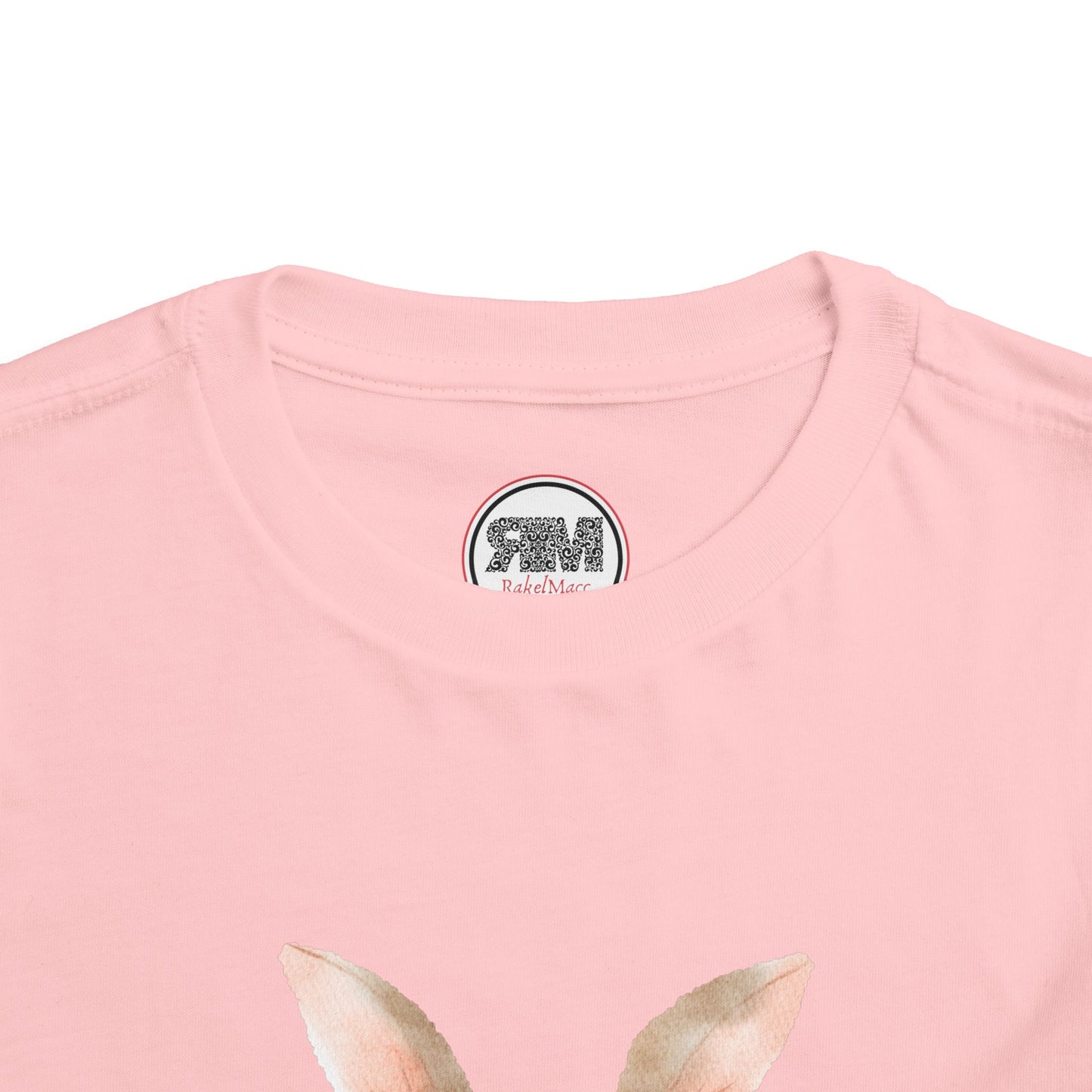 Peeking Bunny Toddler T Shirt, Cute Easter Rabbit Toddler Tee