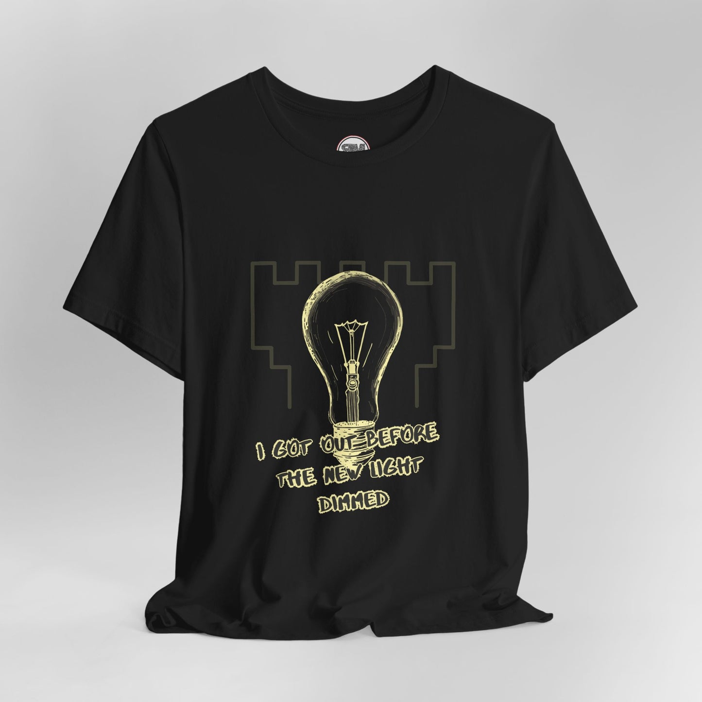 I Got Out Before the Light Dimmed T Shirt, Ex JW Cult Survivor Tee