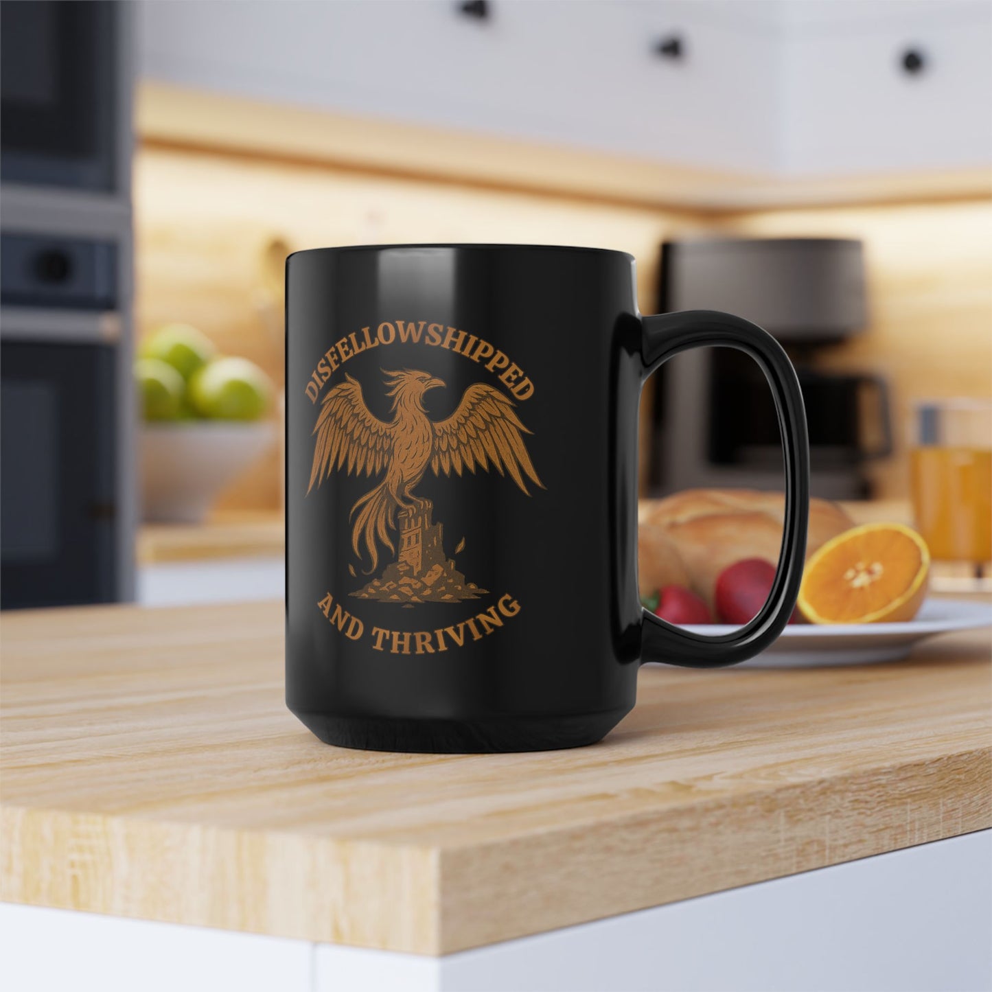 Disfellowshipped And Thriving Mug, Ex JW Cult Survivor Coffee Cup