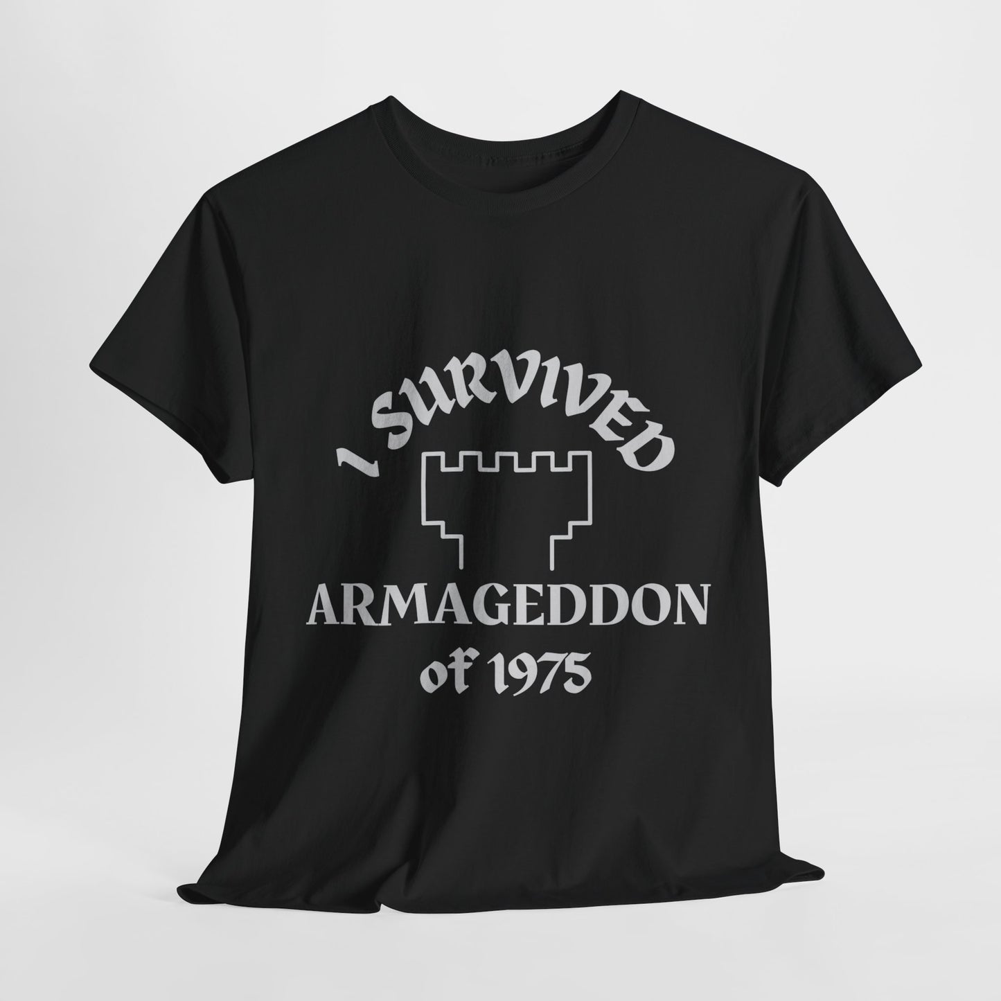 I Survived Armageddon of 1975 Ex JW Cult Survivor T Shirt, Apostate Pride Tee