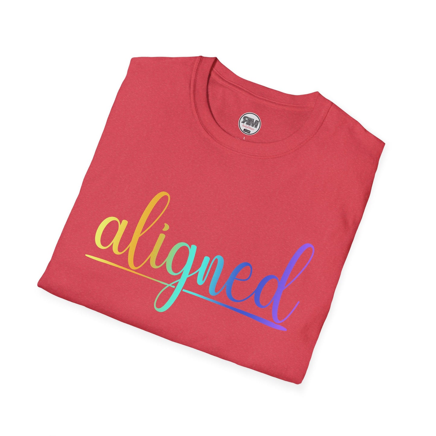 Aligned Ombre Unisex Tee