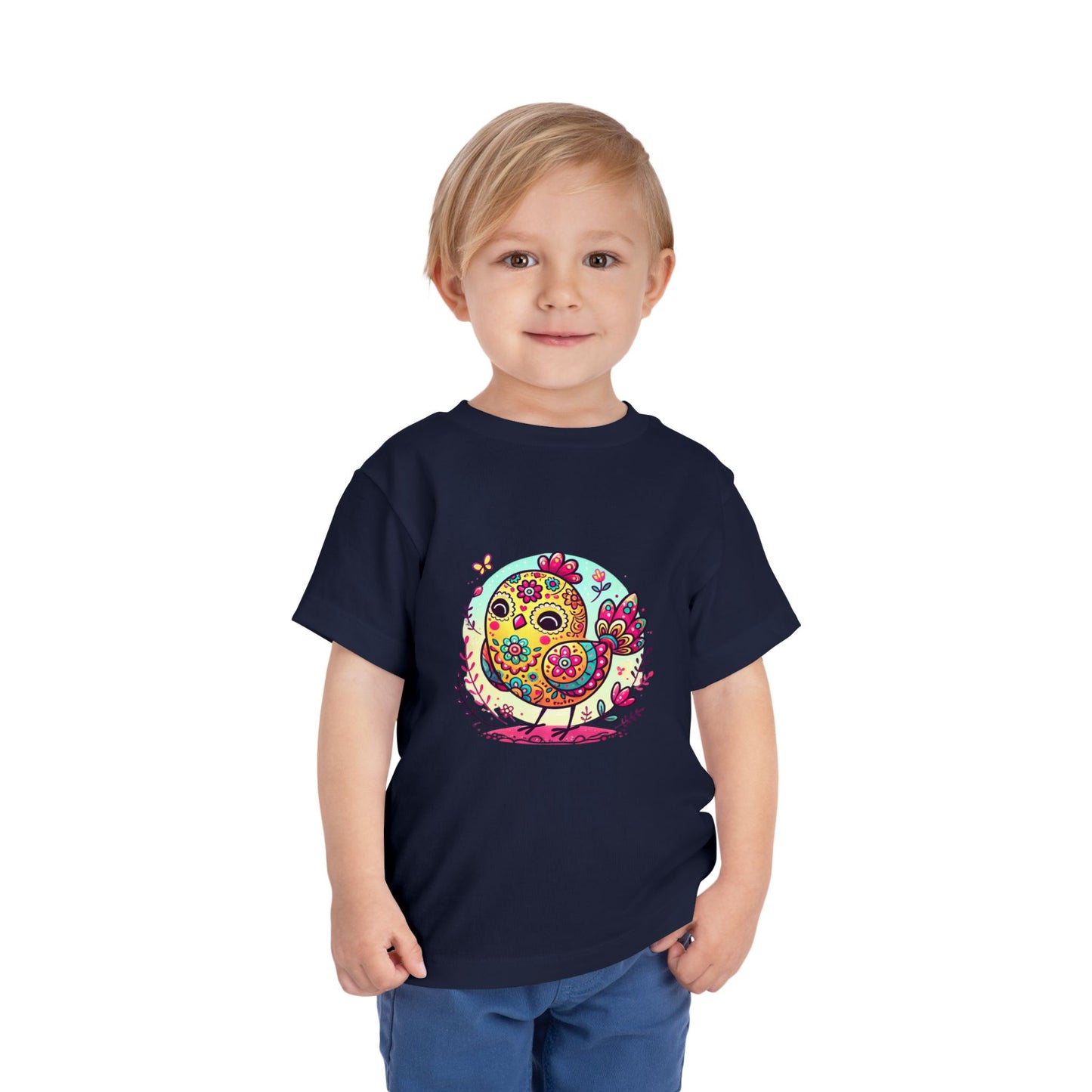 Calavera Sugar Skull Easter Chick Kid's Tshirt