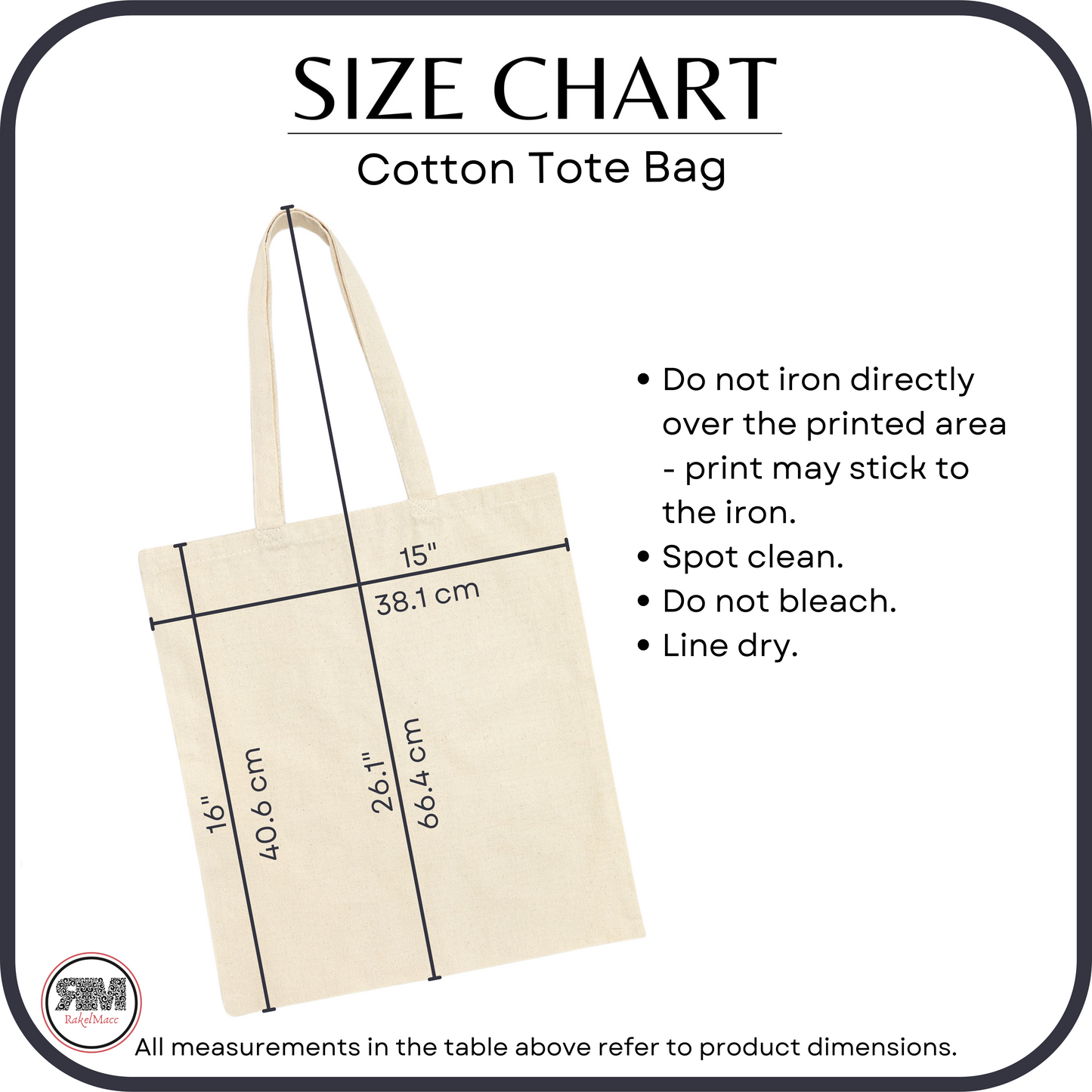 Bookish Cotton Canvas Library Bag Printify