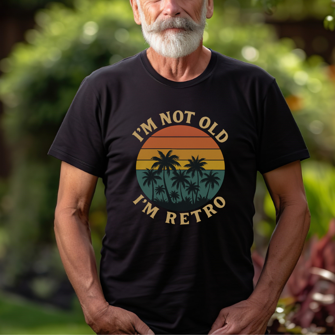 I'm not Old I'm Retro Sunset Unisex T-Shirt