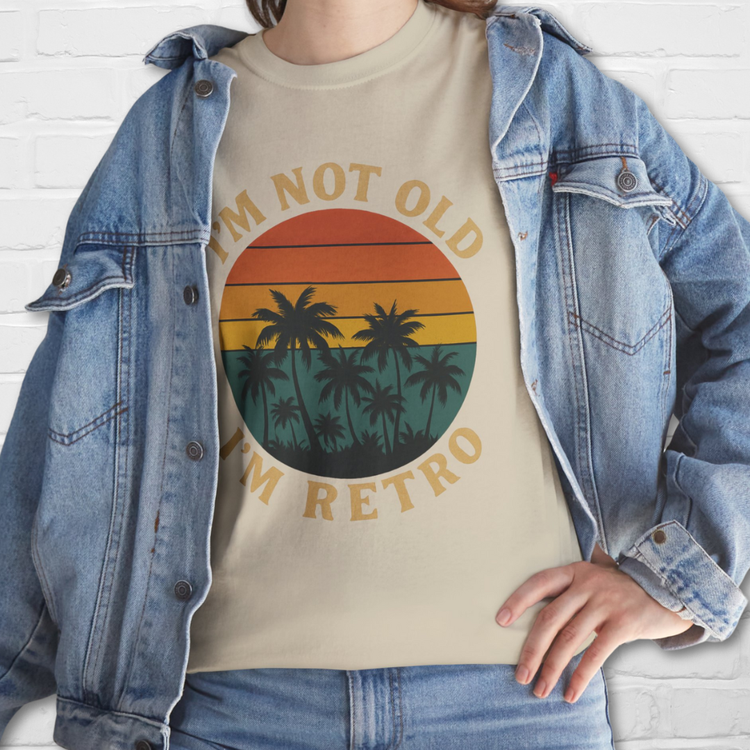 I'm not Old I'm Retro Sunset Unisex T-Shirt