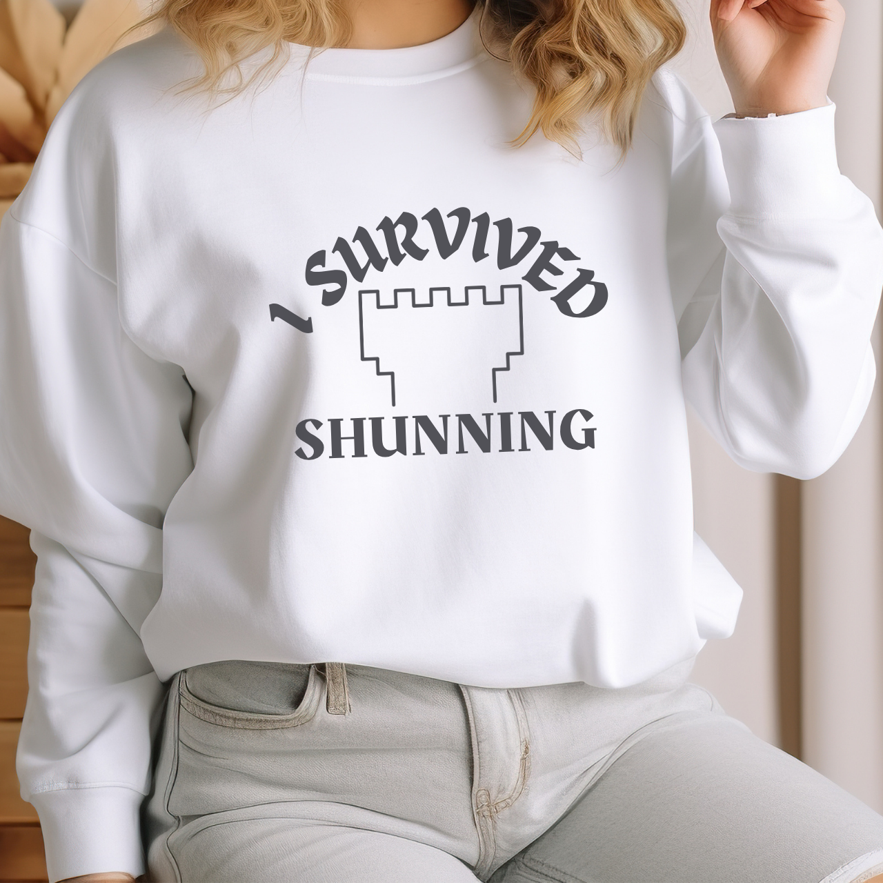 I Survived Shunning Sweatshirt, Ex JW Cult Survivor Pullover