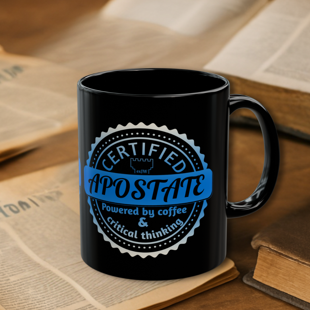 Certified Apostate Mug, Ex JW Coffee Cup, Cult Survivor Gift