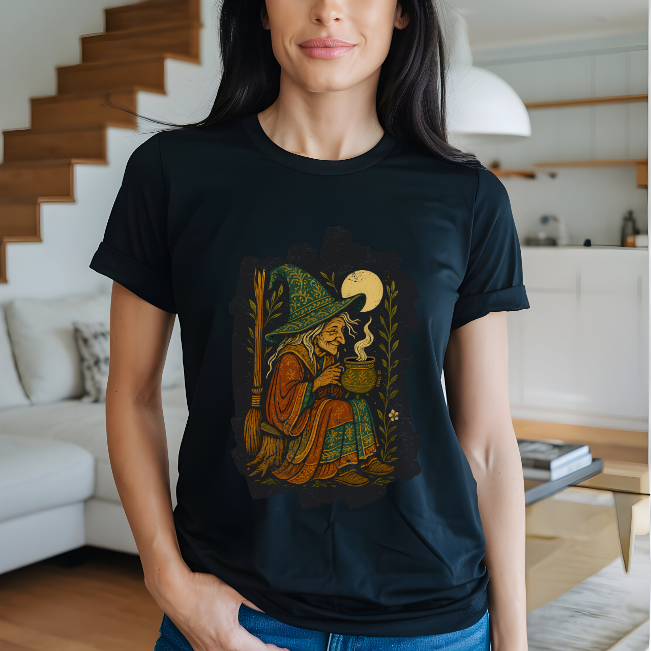 Witch’s Brew Unisex Tee – Mystic Cottagecore Potion Lover T-Shirt