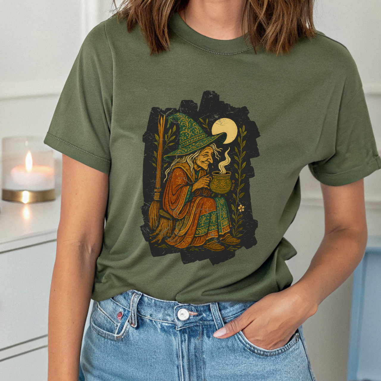 Witch’s Brew Unisex Tee – Mystic Cottagecore Potion Lover T-Shirt