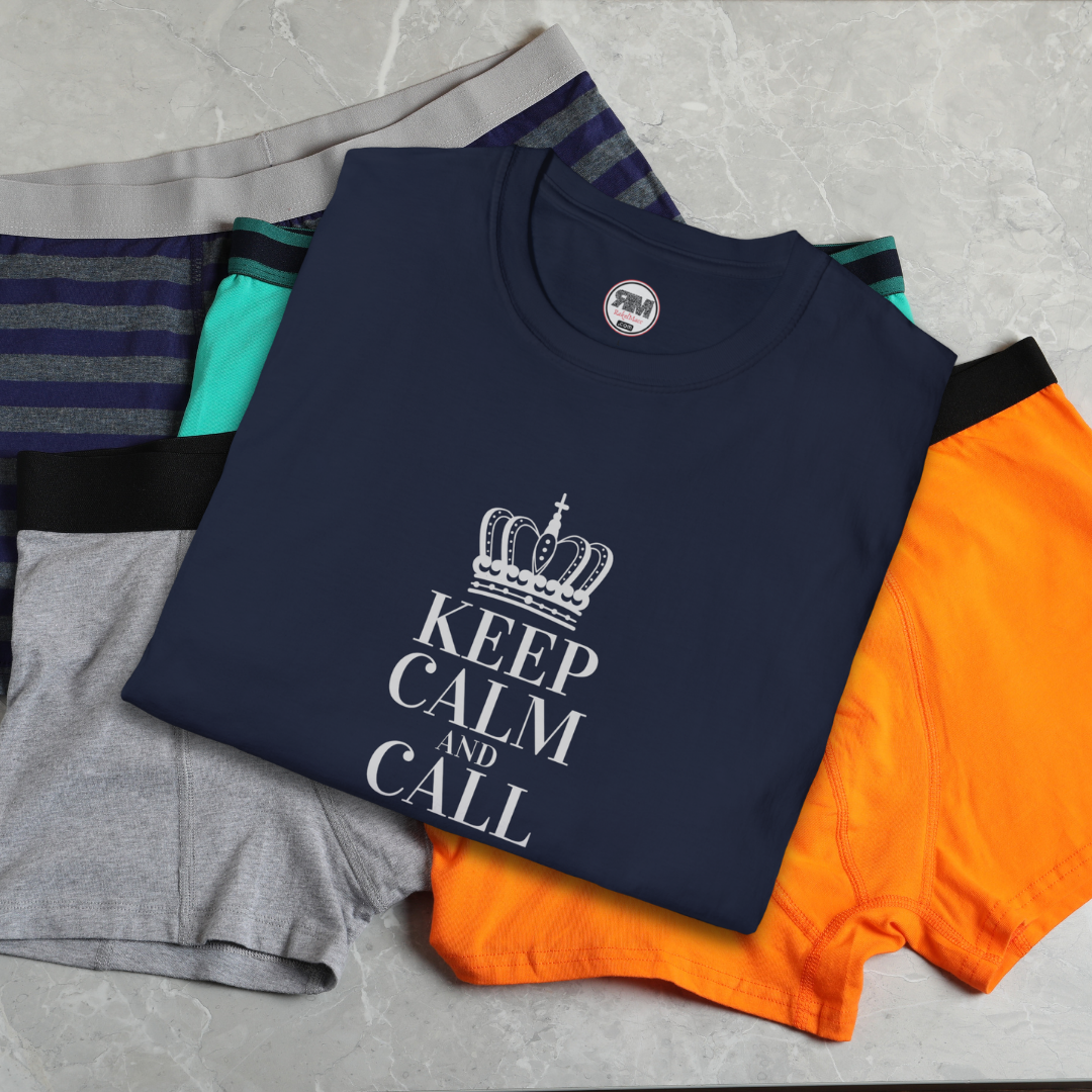 Call Dad | Father’s Day Tee – Funny Retro Keep Calm Icon T-Shirt