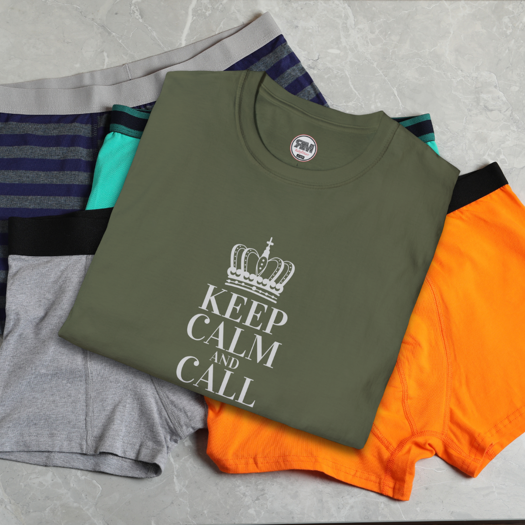 Call Dad | Father’s Day Tee – Funny Retro Keep Calm Icon T-Shirt