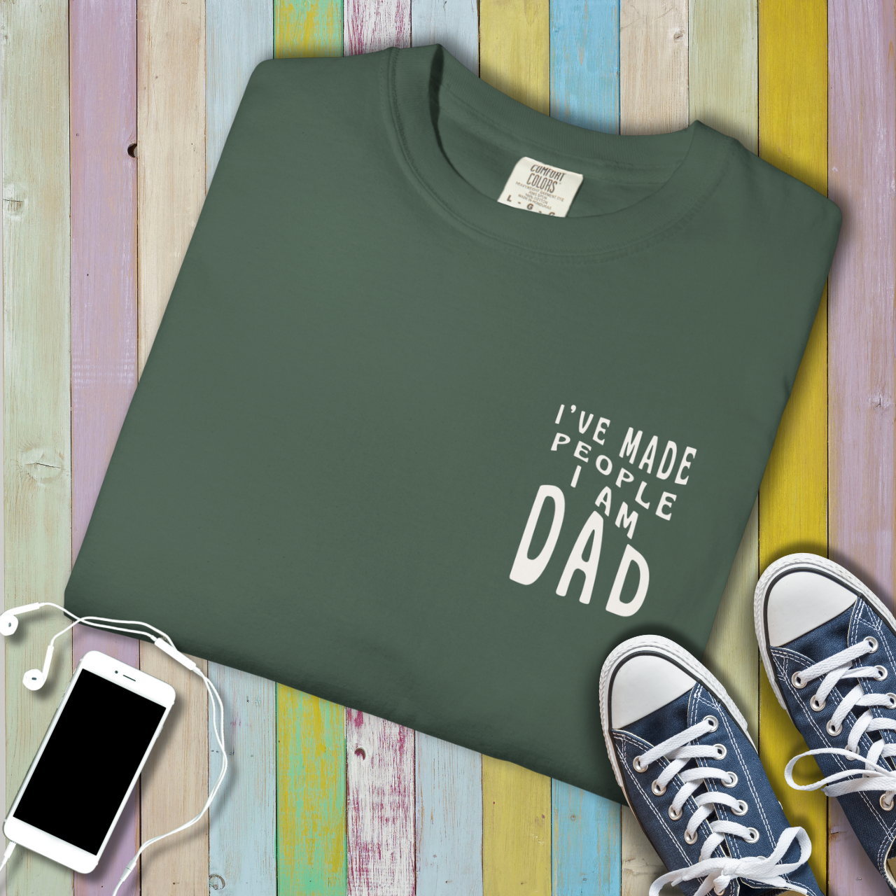 “I Am Dad” Funny Father’s Day Tee – Humorous Dad Statement Shirt