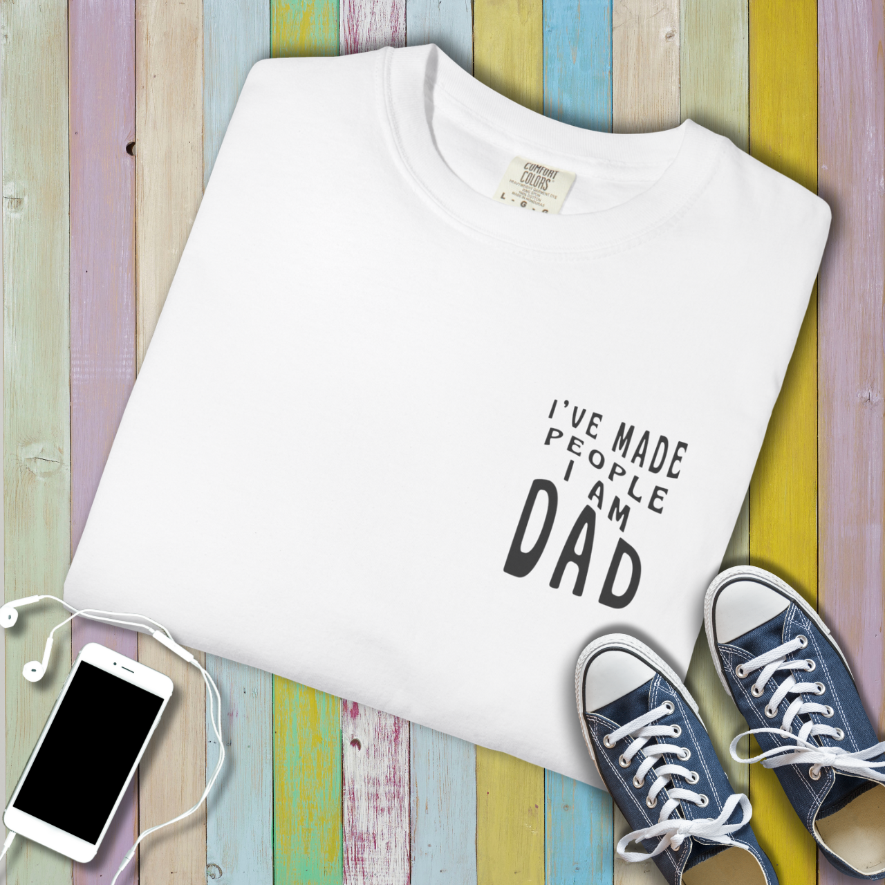 “I Am Dad” Funny Father’s Day Tee – Humorous Dad Statement Shirt