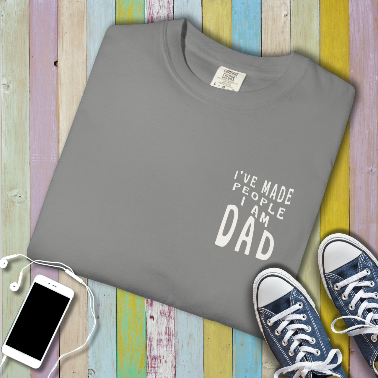 “I Am Dad” Funny Father’s Day Tee – Humorous Dad Statement Shirt