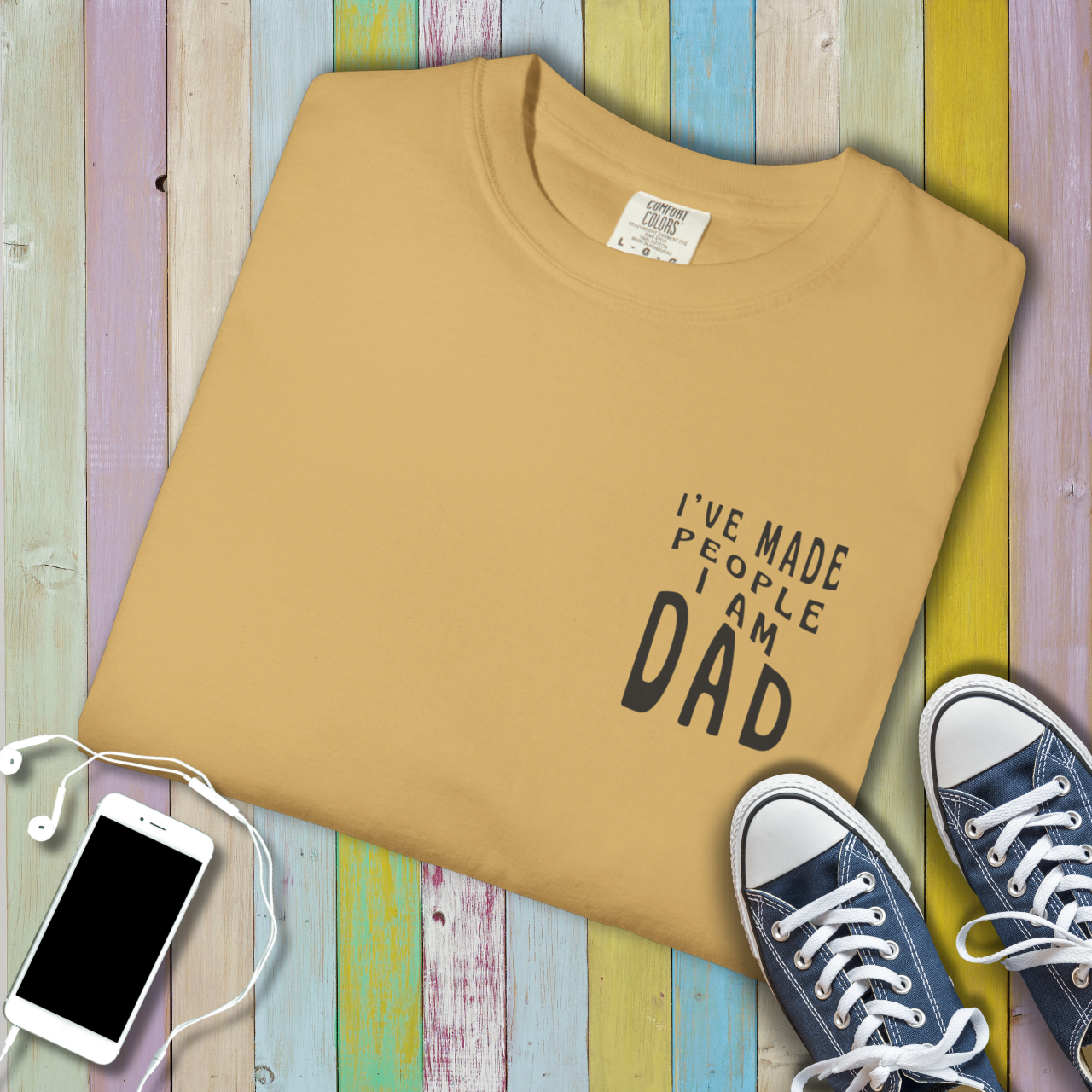 “I Am Dad” Funny Father’s Day Tee – Humorous Dad Statement Shirt
