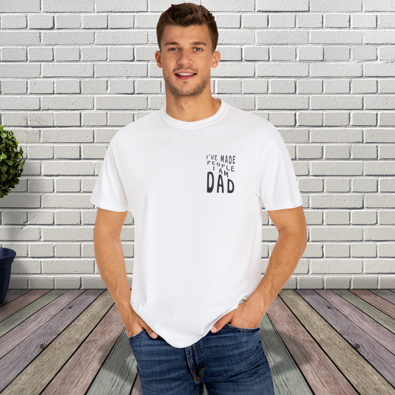 “I Am Dad” Funny Father’s Day Tee – Humorous Dad Statement Shirt