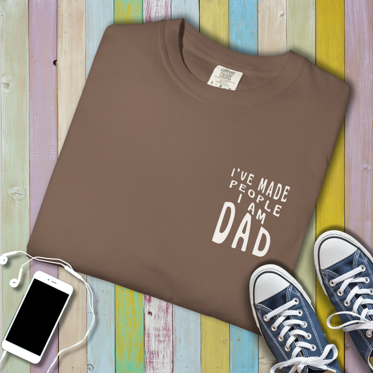 “I Am Dad” Funny Father’s Day Tee – Humorous Dad Statement Shirt