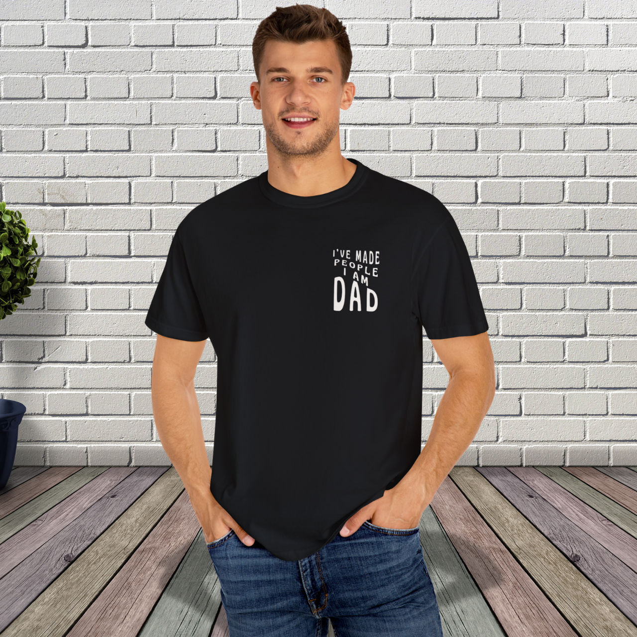 “I Am Dad” Funny Father’s Day Tee – Humorous Dad Statement Shirt