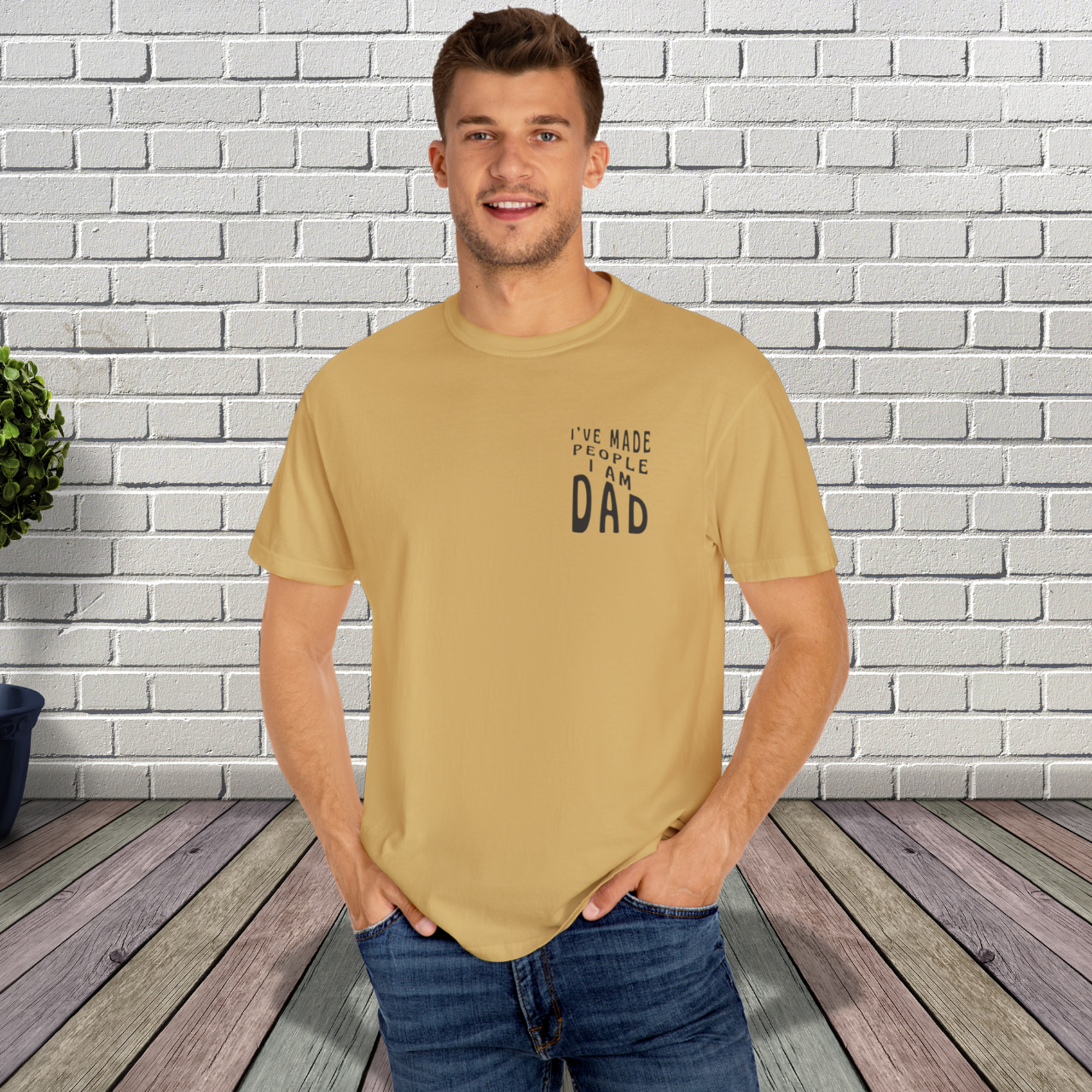 “I Am Dad” Funny Father’s Day Tee – Humorous Dad Statement Shirt