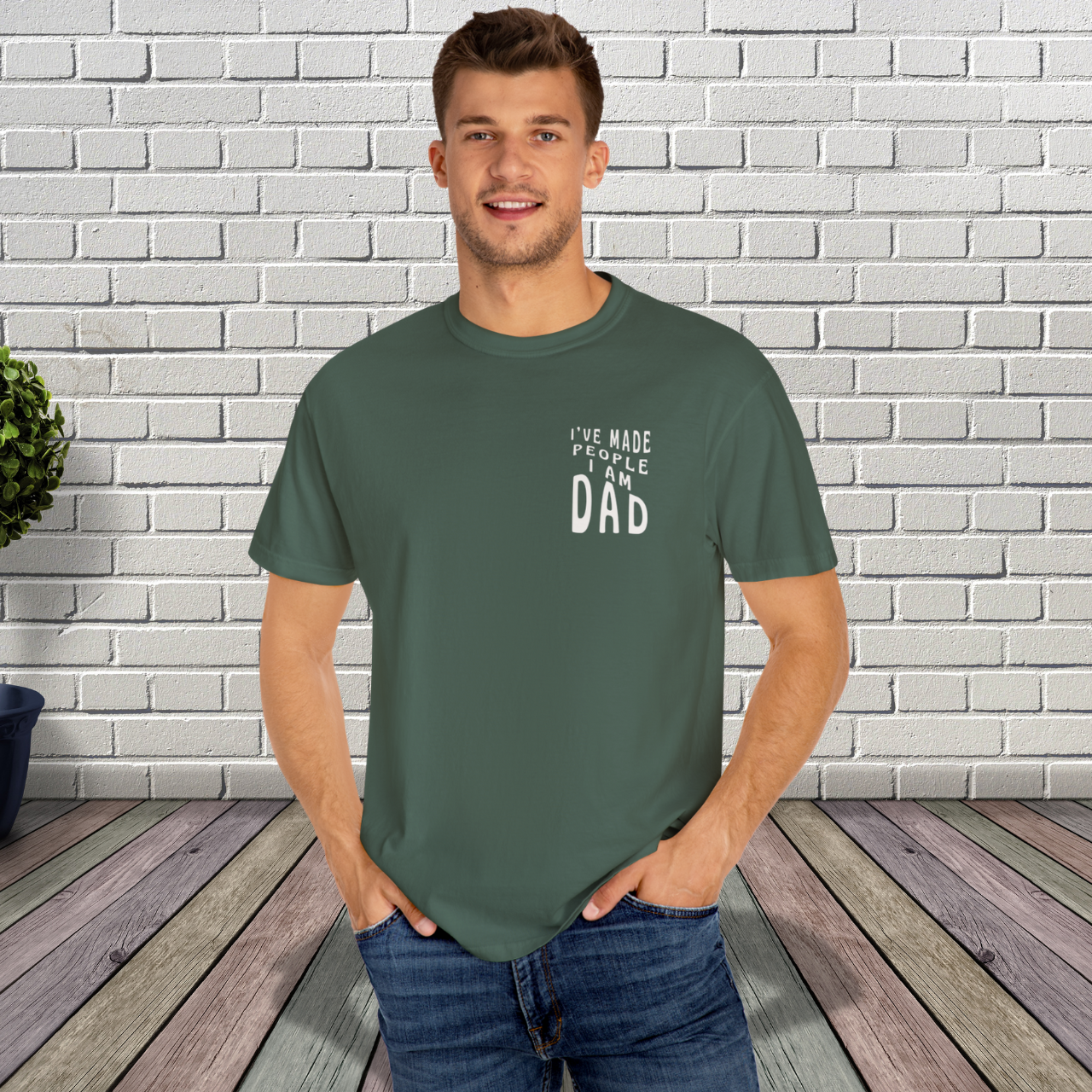 “I Am Dad” Funny Father’s Day Tee – Humorous Dad Statement Shirt