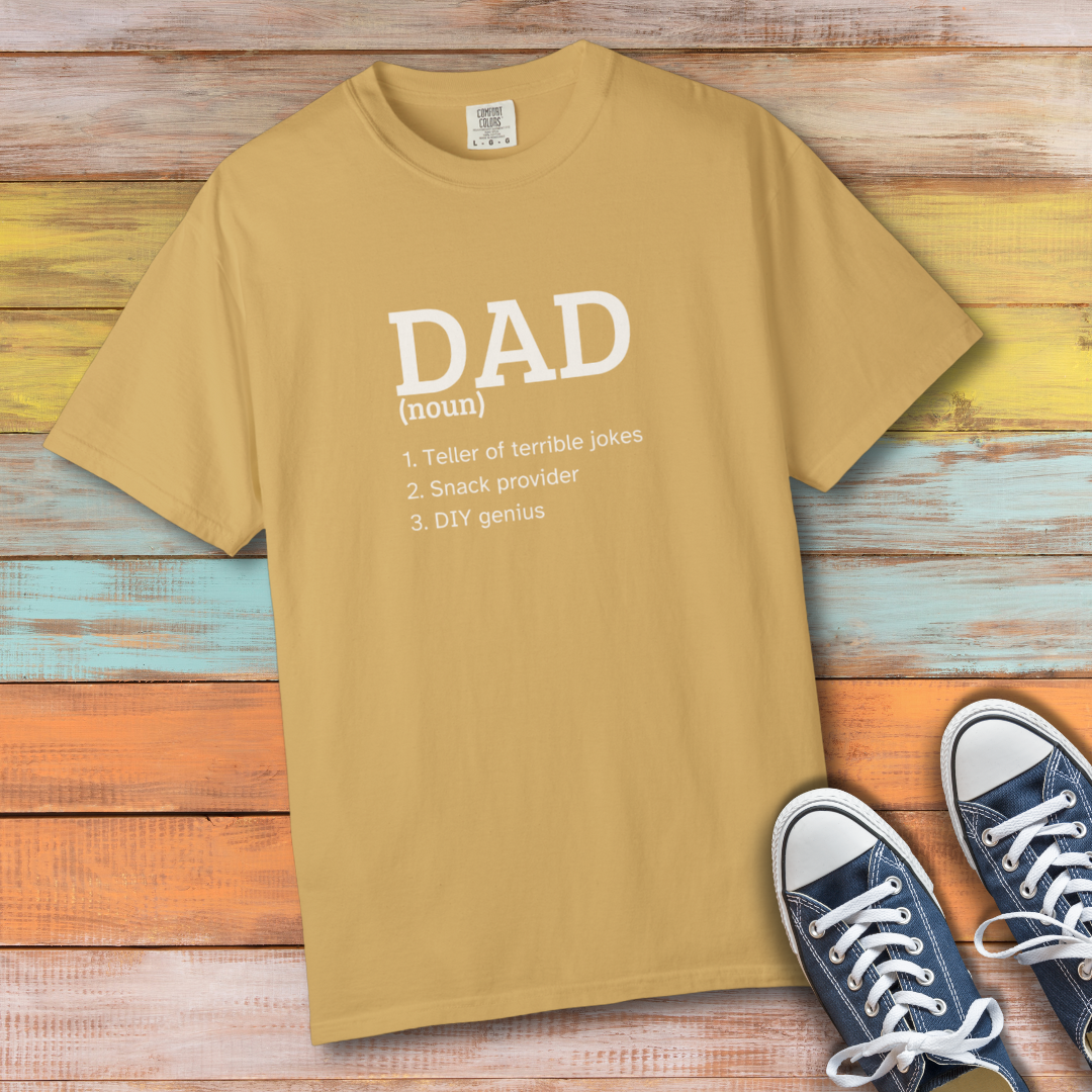 Dad Definition Funny Tee – Dictionary Style Father’s Day Shirt
