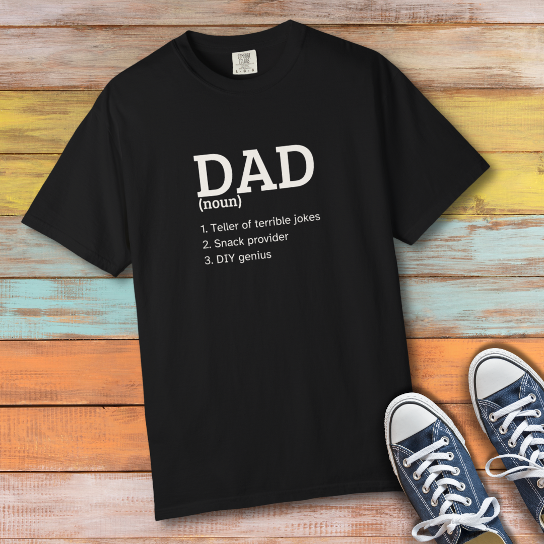 Dad Definition Funny Tee – Dictionary Style Father’s Day Shirt