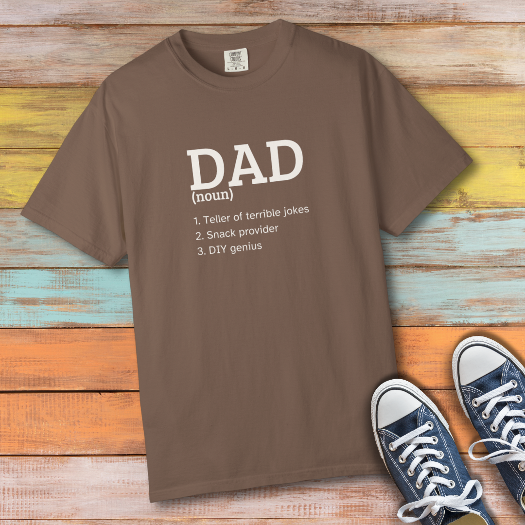 Dad Definition Funny Tee – Dictionary Style Father’s Day Shirt