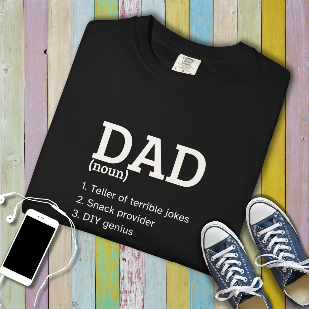 Dad Definition Funny Tee – Dictionary Style Father’s Day Shirt