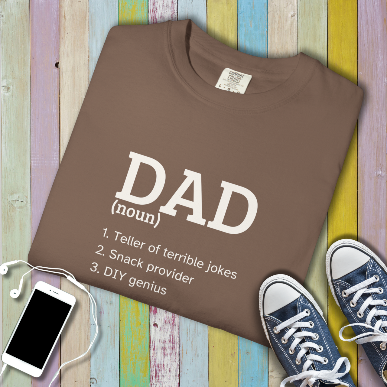 Dad Definition Funny Tee – Dictionary Style Father’s Day Shirt