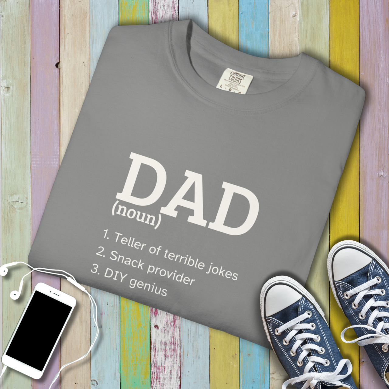 Dad Definition Funny Tee – Dictionary Style Father’s Day Shirt