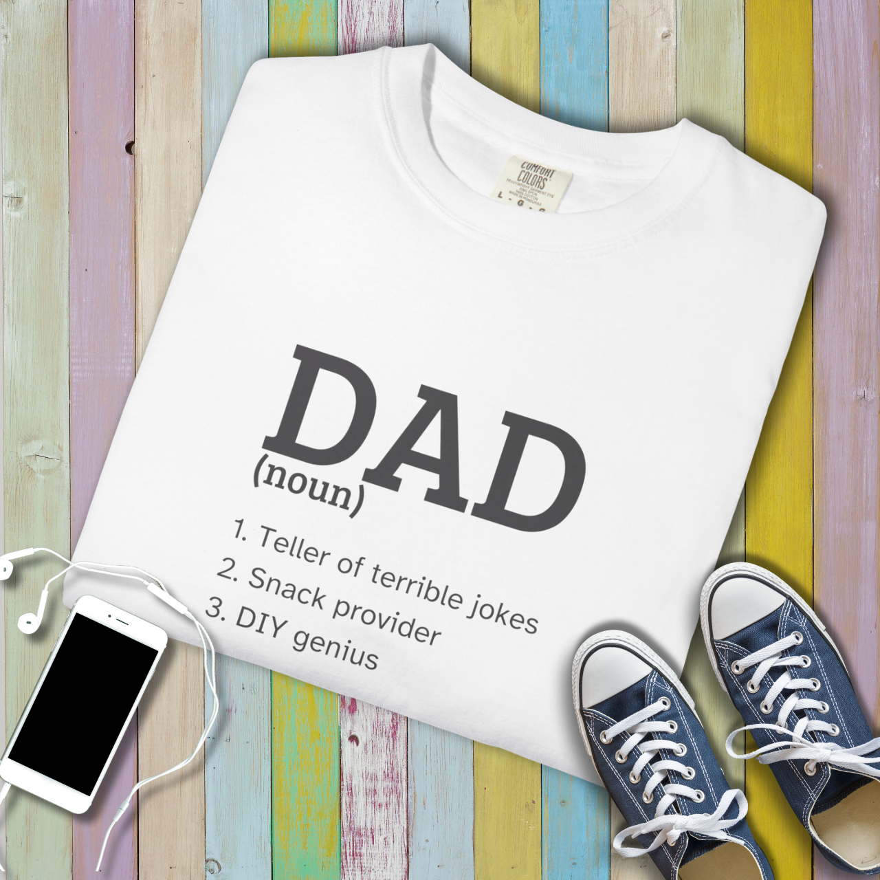 Dad Definition Funny Tee – Dictionary Style Father’s Day Shirt