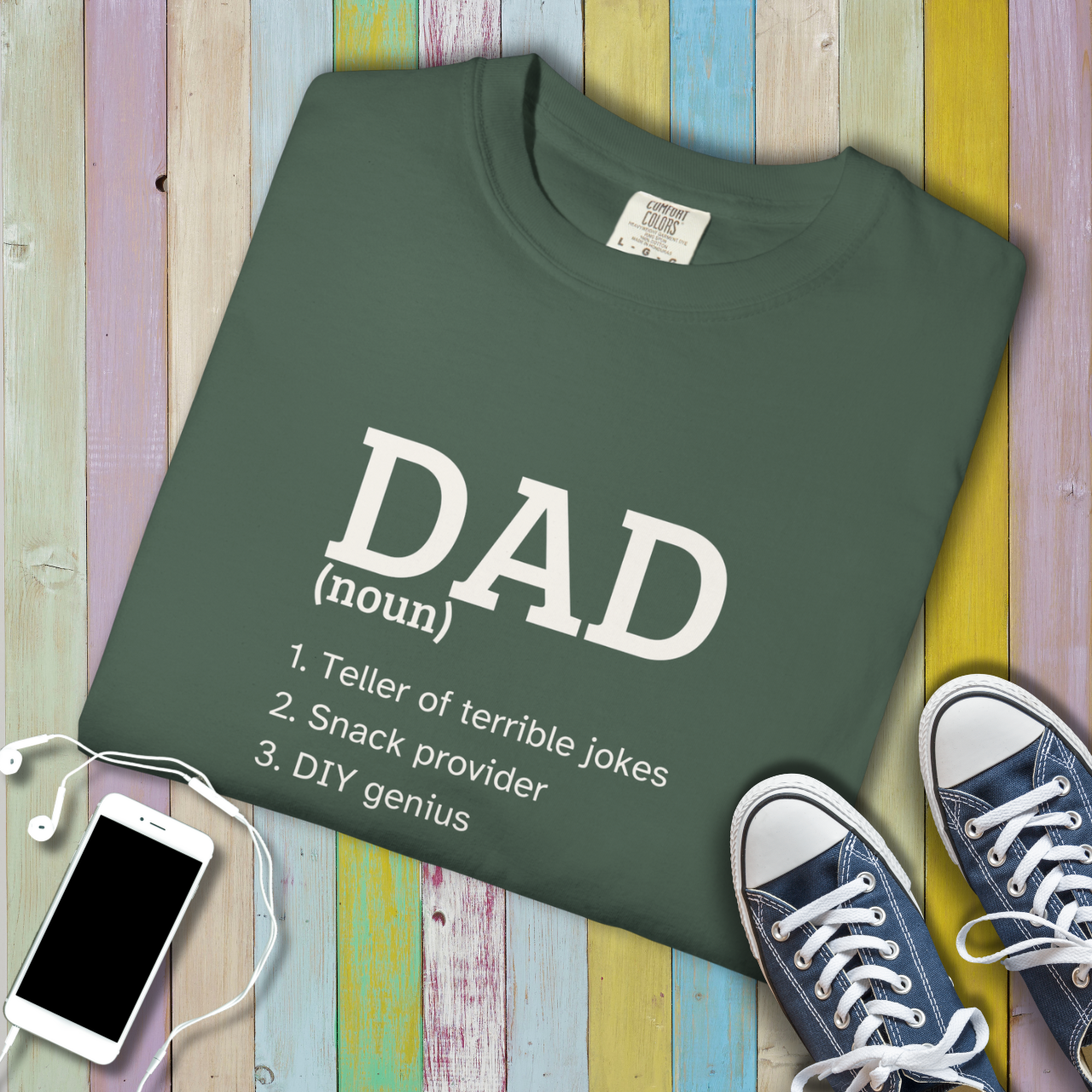 Dad Definition Funny Tee – Dictionary Style Father’s Day Shirt