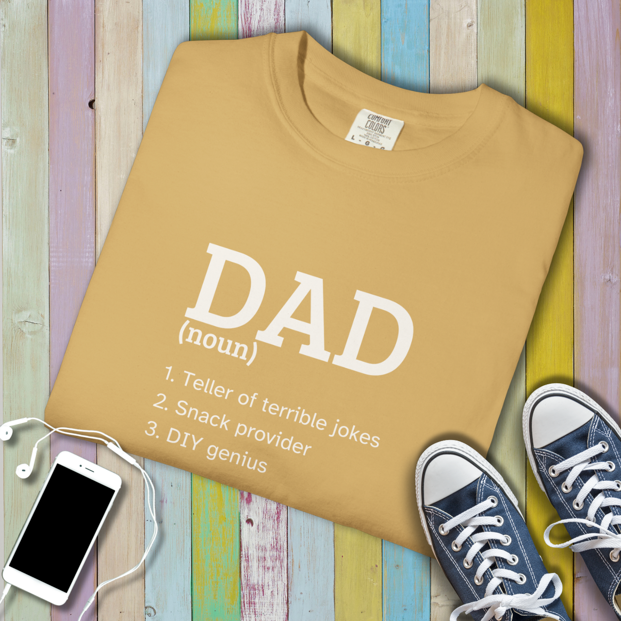 Dad Definition Funny Tee – Dictionary Style Father’s Day Shirt