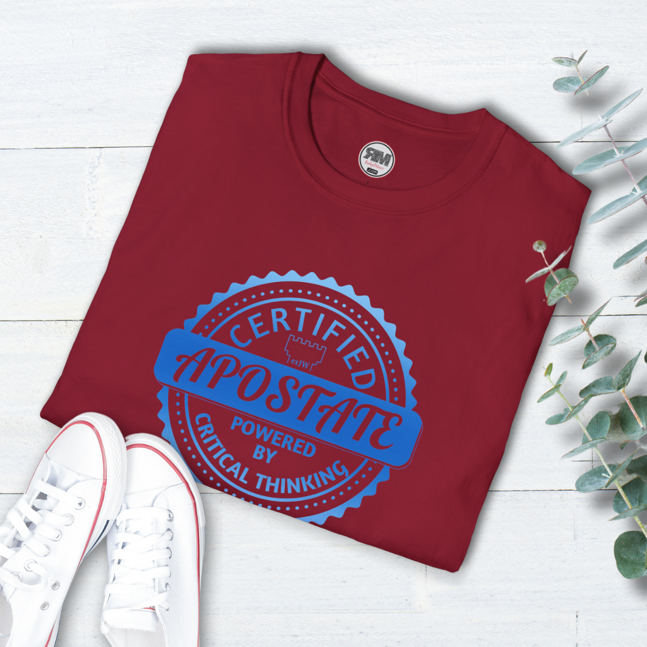 Certified Apostate Unisex T Shirt, Ex JW Cult Survivor Tee
