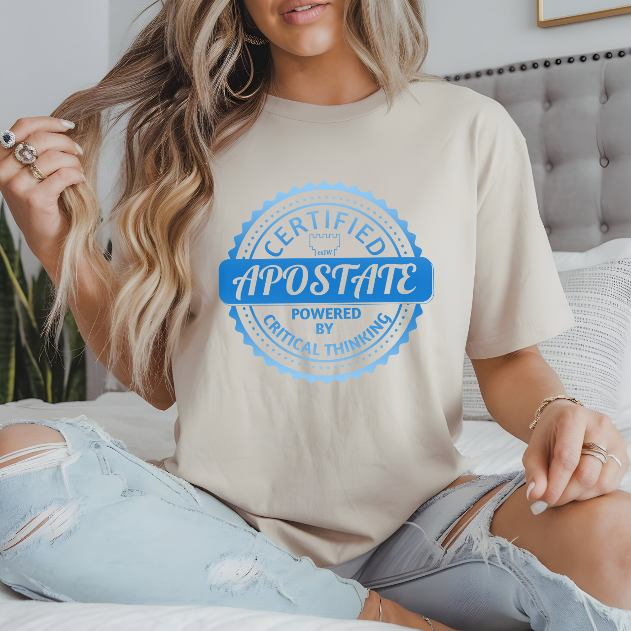 Certified Apostate Unisex T Shirt, Ex JW Cult Survivor Tee